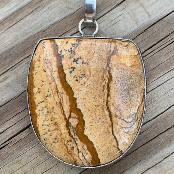 Picture Jasper Pendant 2”, - Picture 4 of 4